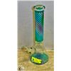 Image 1 : NEW 14" GREEN THEMED CHECKERED BEAKER BONG