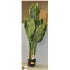 Image 1 : NEW 4' ARTIFICIAL PLANT AND POT STAND