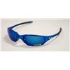 Image 1 : 1 PAIR OF OCEAN BLUE OAKLEY REPLICA SUNGLASSES