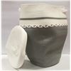 Image 1 : NEW WOVEN COTTON ROPE HAMPER / CONTAINER