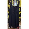 Image 1 : NEW LADIES XXL FRONT BUTTONED DRESS, NAVY BLUE