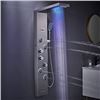 NEW LUXURY SHOWER PANEL 6 IN 1 LED RAINFALL TOWER