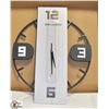 NEW REPACKED 1ST OWNED WALL CLOCK WITH STICKERS