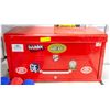 RED TOOL BOX WITH CONTENTS