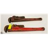 Image 1 : 2 X PIPE WRENCHES