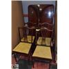 Image 1 : VINTAGE TABLE AND 4 CHAIRS