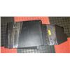 BLACK KICKBACK MUD FLAPS 31" L X 14 W"