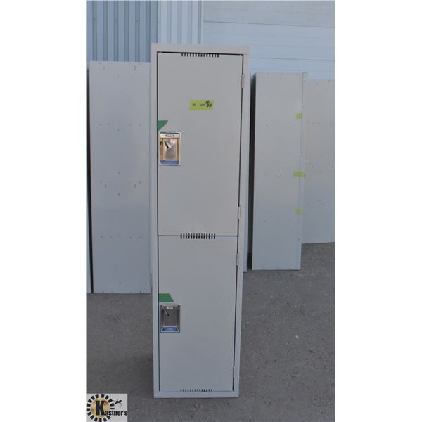 LARGE HEAVY DUTY 2 DOOR LOCKER