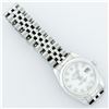 Image 7 : Rolex Ladies Stainless Steel White Diamond Quickset Datejust Wristwatch