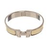 Image 1 : Hermes Ivory Clic Clac Bangle Bracelet