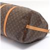 Image 4 : Louis Vuitton Brown Monogram Canvas Leather Keepall 55 cm Bandouliere Duffle Bag