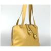 Image 2 : Chanel Gold Metallic Lambskin Leather CC Logo Rounded Shoulder Bag