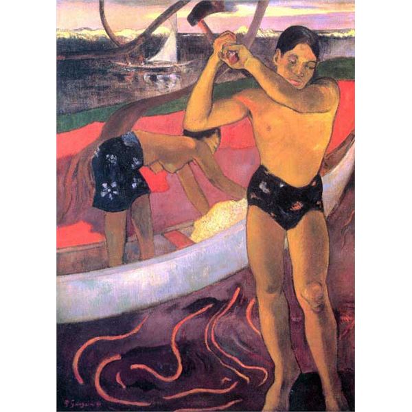 Paul Gauguin - Man with Ax