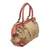 Image 3 : Gucci Brown Red Canvas 2 Way Shoulder Bag