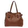 Image 1 : Prada Brown Vitello Daino Leather Shoulder Bag