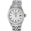 Image 2 : Rolex Ladies Stainless Steel Silver Index 26MM Datejust Wristwatch