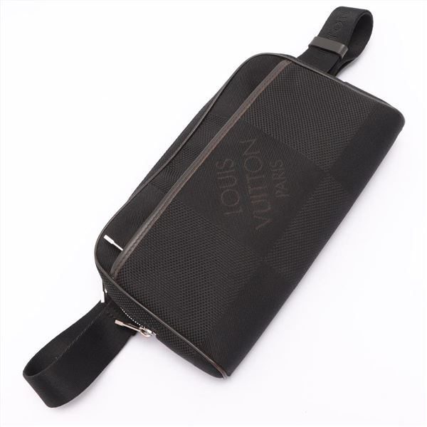 Louis Vuitton Black Damier Geant Canvas Acrobat Waist Bag