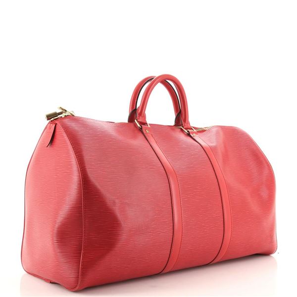 Louis Vuitton Keepall Bag Epi Leather 50