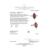 Image 5 : 2.99 ctw Marquise Brilliant Rubellite And Round Brilliant Cut Diamond Ring - 14K