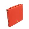 Image 2 : Tory Burch Orange Leather Robinson Flip Tablet Case