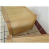 Image 8 : Qty 2 Modern Wooden Side Tables 22" x 20" x 16"H