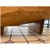 Image 8 : Solid Wood Coffee Table, Natural Rich-Grain Pattern 40" x 38" x 18"H