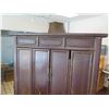 Image 2 : Large Tall Wooden HoHo Cabinet HH91 (some damage) 48"x18"x80"H