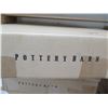 Image 19 : Brand New Pottery Barn Chatham Wooden Side Table 20.5" x 20.5" x 18.5"H (comes with box)