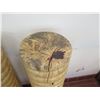 Image 2 : Round Solid Wood (Pine?) Column Display Stand? 12" Dia, 42"H