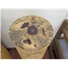 Image 2 : Round Solid Wood (Pine?) Column Display Stand? 12" Dia, 42"H