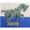 Image 1 : Horse Figure w/ Makers Mark, Signed by Artist, Heavy Metal 11"L x 9"H