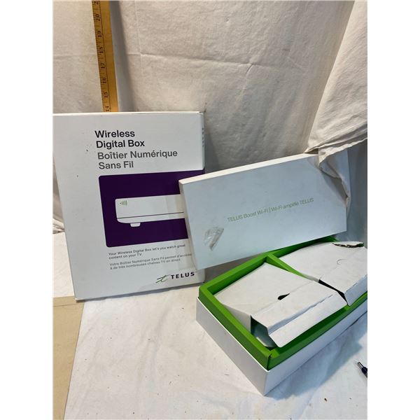 Wireless digital box and wifi boosters