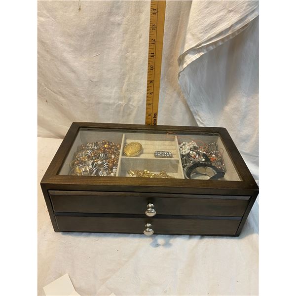 Jewelry box and contents