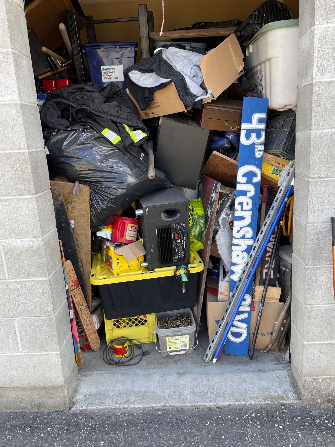 Storage Locker Contents Vernon BC Locker GB03