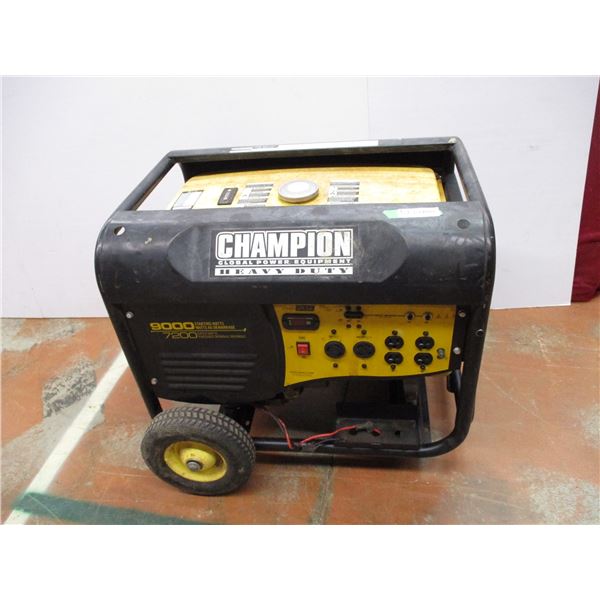 *Champion heavy duty 9000w generator (for parts)