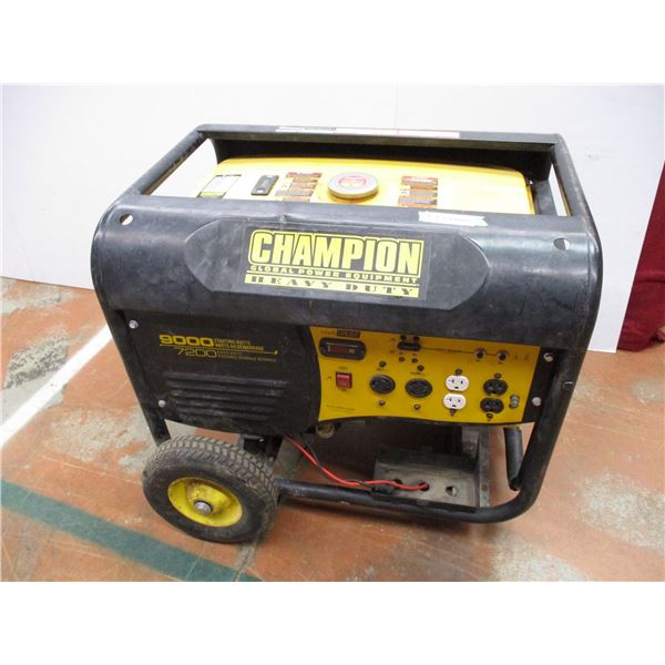 *Champion heavy duty 7200w generator (for parts)