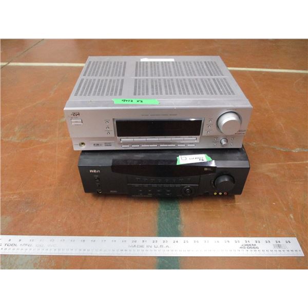 *JVC AV receiver, RCA home theatre AV receiver