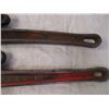 Image 3 : (2) Pipe wrenches Ridgid