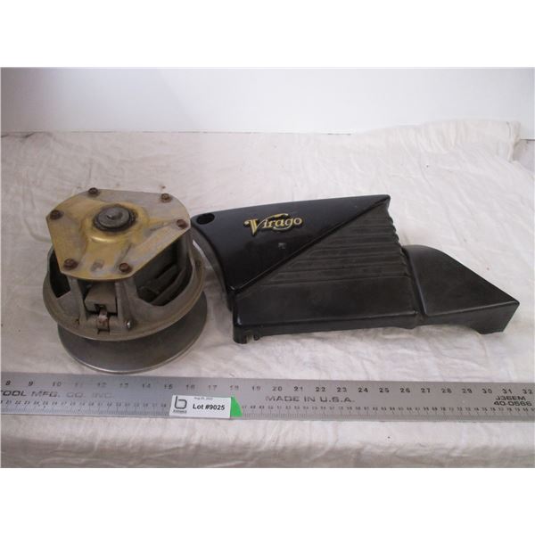 Virago cover with clutch