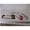 Image 1 : (3) hacksaws