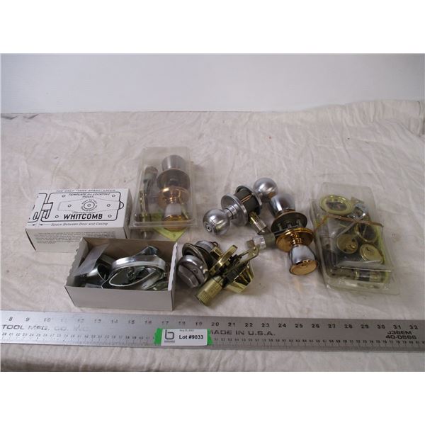 Gate latch, door hardware