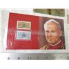 Image 2 : (3) Foreign bills with John Paul II 1984 stamps