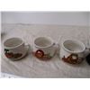 Image 2 : Ceramic teapot with (3) cups