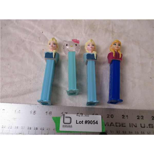 (4) pez dispensers