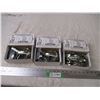 Image 1 : (3) Steel gate latches