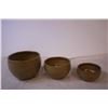 Image 4 : (3) Pottery Bowls + Pottery Vase