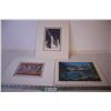 Image 1 : (3) Matted Prints (Cecil Youngfox, Rick Beaver)