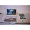 Image 1 : Portfolio of Prints National History of Canada, Wendy Denham Print, and Landscape Print