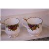 Image 4 : (6) Royal Albert “Old Country Roses” China Cups