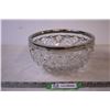 Image 1 : Vintage Diamond Cut Glass Bowl